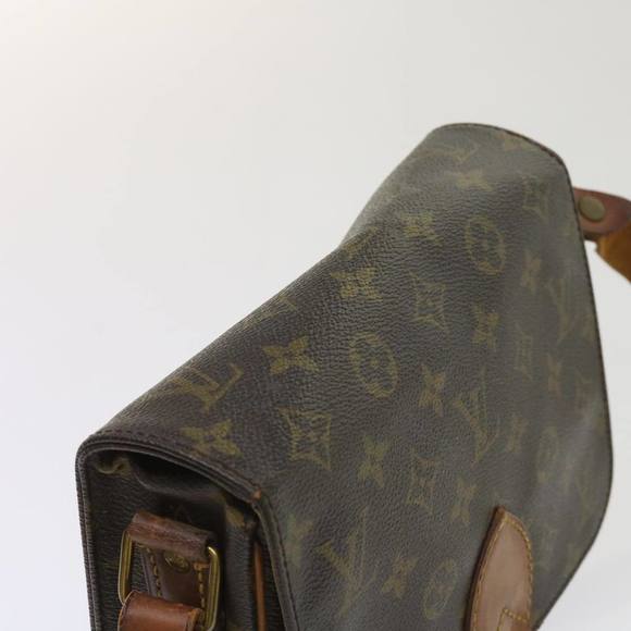 LOUIS VUITTON Monogram Cartouchiere GM Shoulder Bag M51252 LV Auth 64327 - Picture 6 of 16
